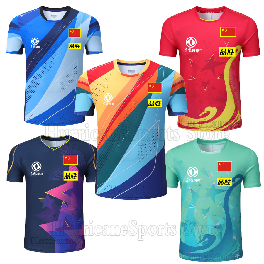 Custom 2025 New China Team Tab - Table Tennis Kit ulasan dan harga
