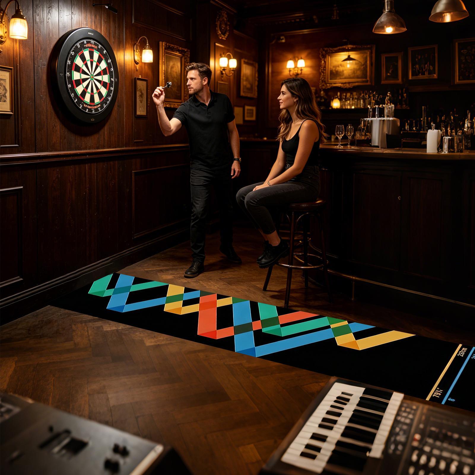 Dart Rug Portable Non-Slip Cry - Throw Distance Board ulasan dan harga