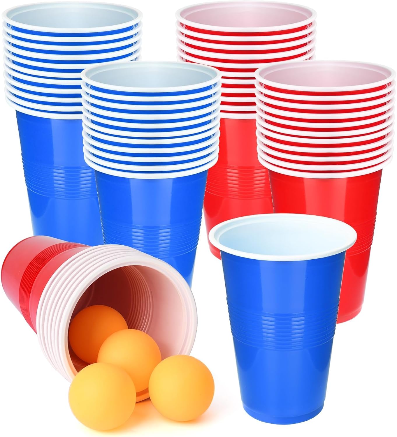 60 Pcs 16 Oz Plastic Party Cup - Table Tennis Kit ulasan dan harga