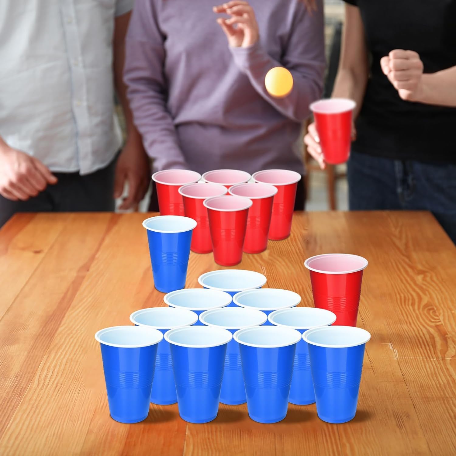 60 Pcs 16 Oz Plastic Party Cup - Table Tennis Kit ulasan dan harga