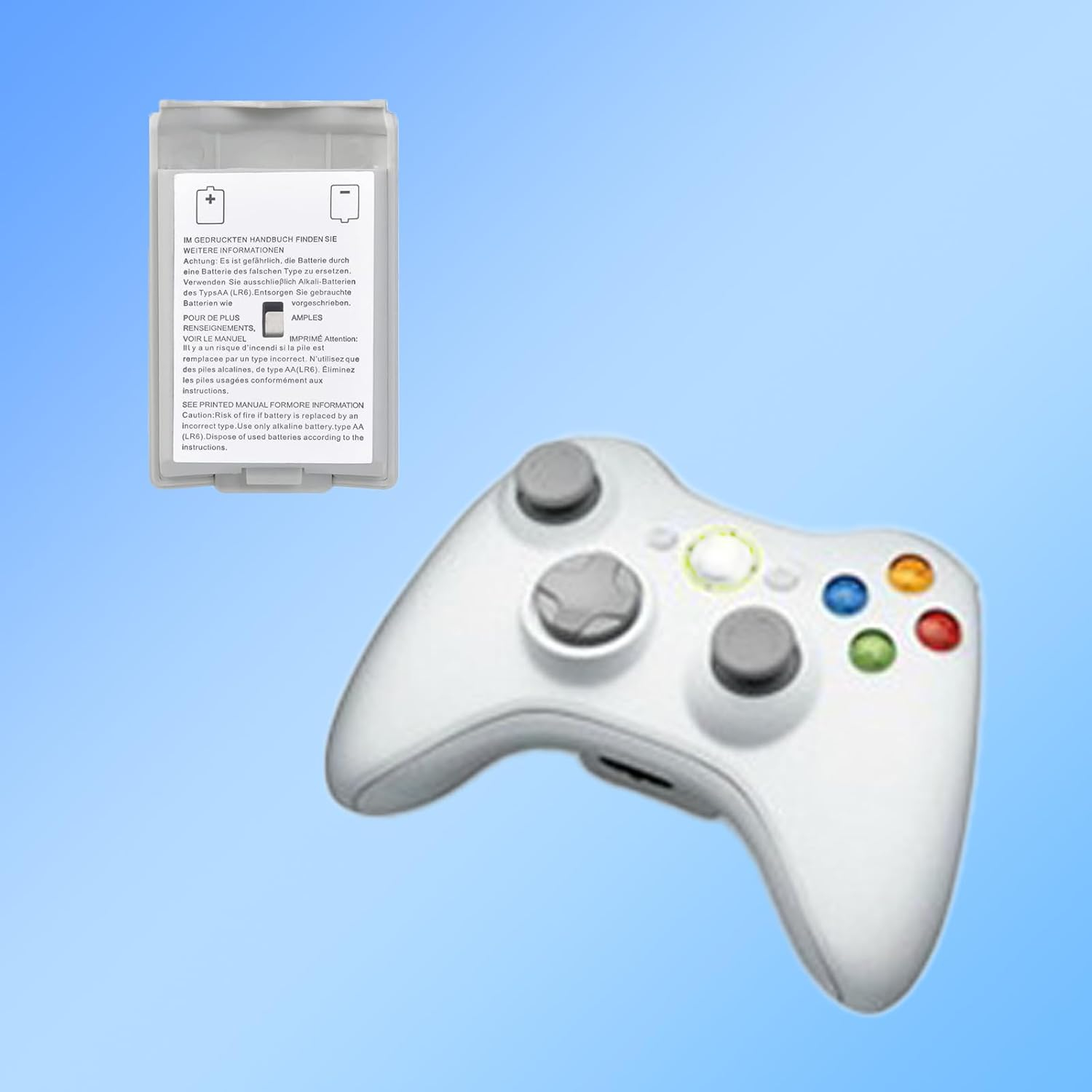 Battery Back Cover Replacement - Table Tennis Xbox Game ulasan dan harga