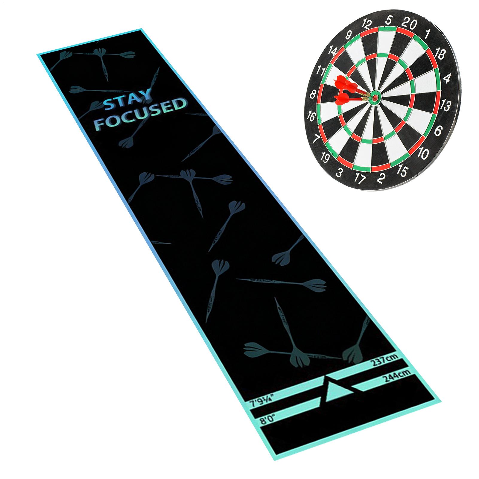 Protective Dart Rug Mat Dart B - Throw Distance Board ulasan dan harga
