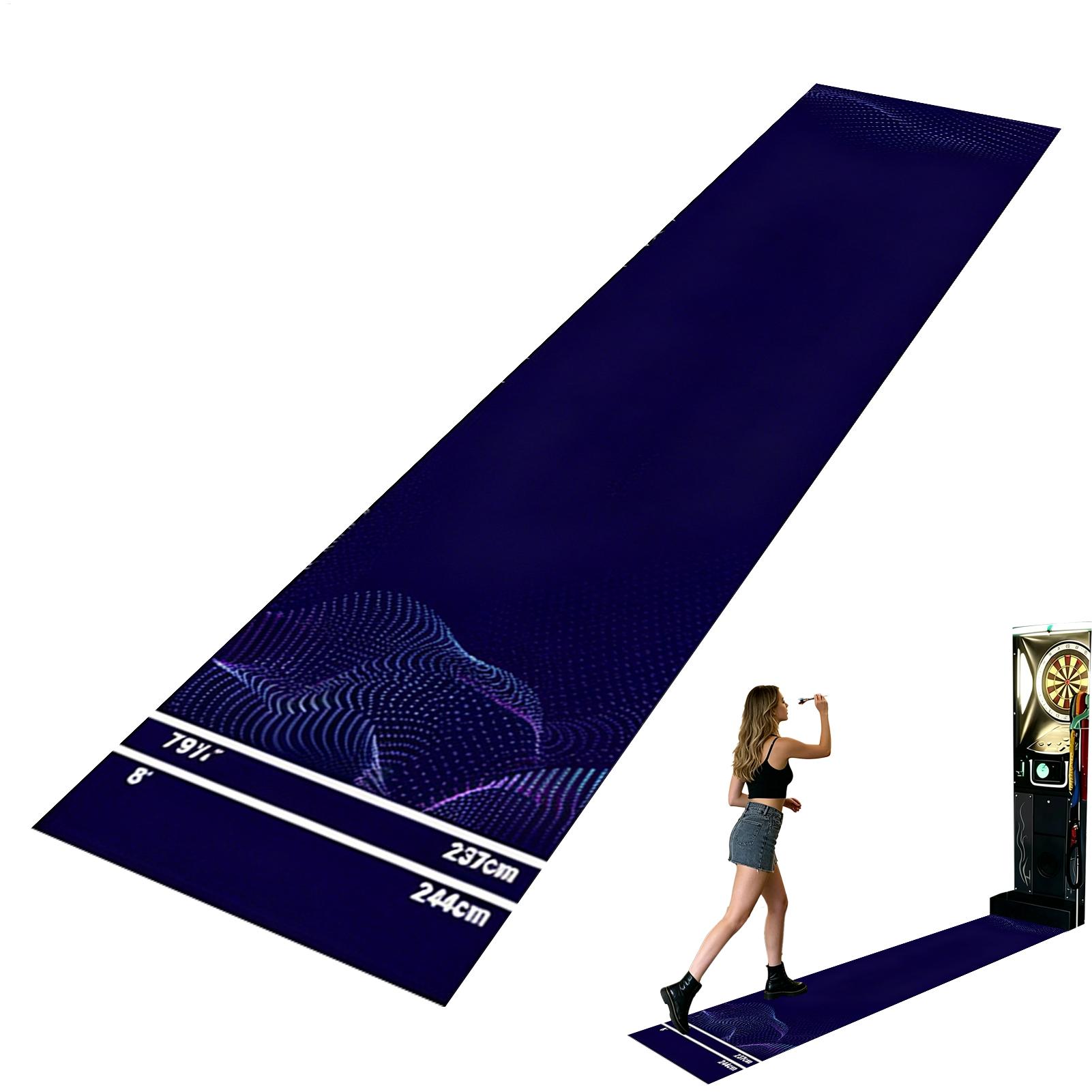 Protective Dart Rug Mat Dart B - Throw Distance Board ulasan dan harga