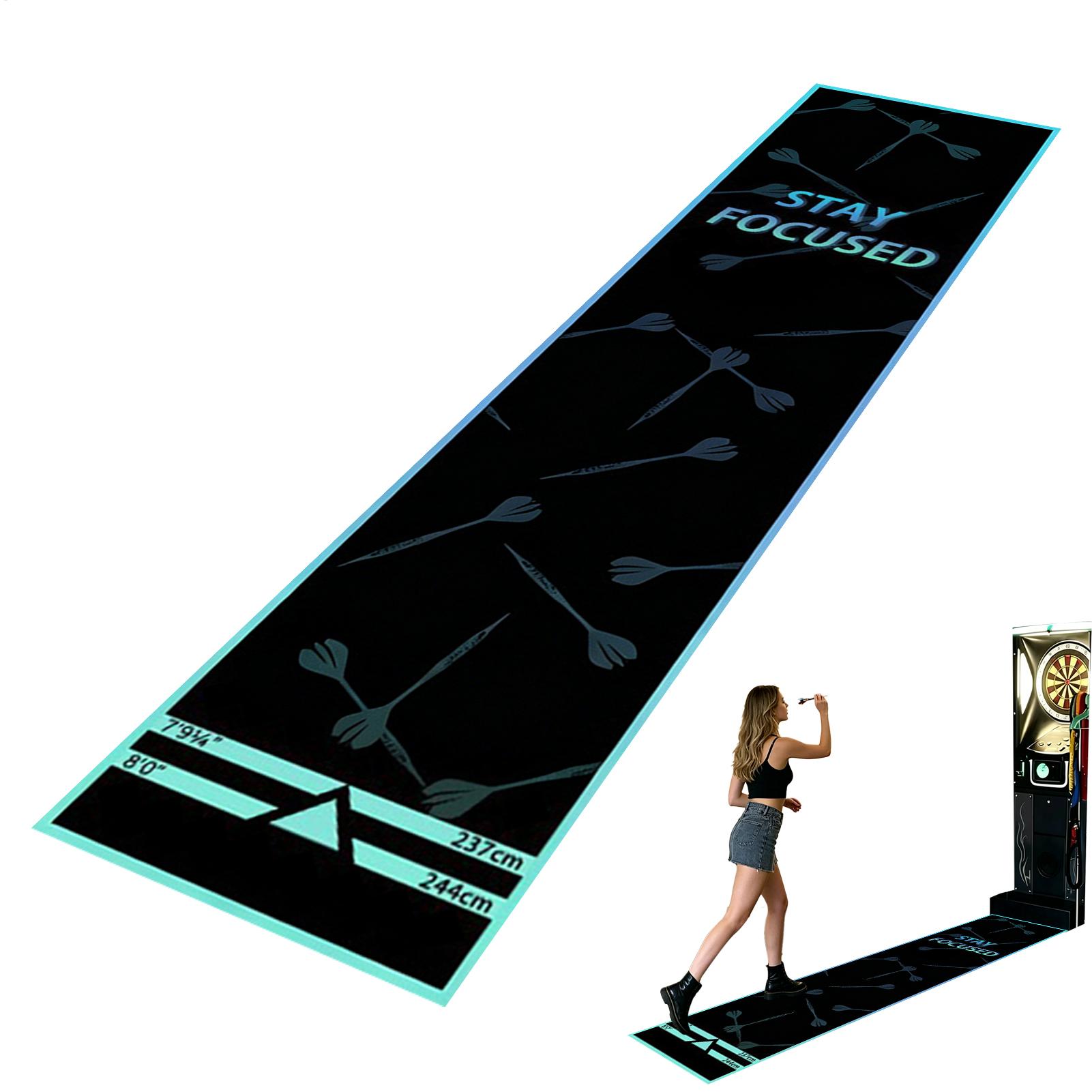Protective Dart Rug Mat Dart B - Throw Distance Board ulasan dan harga