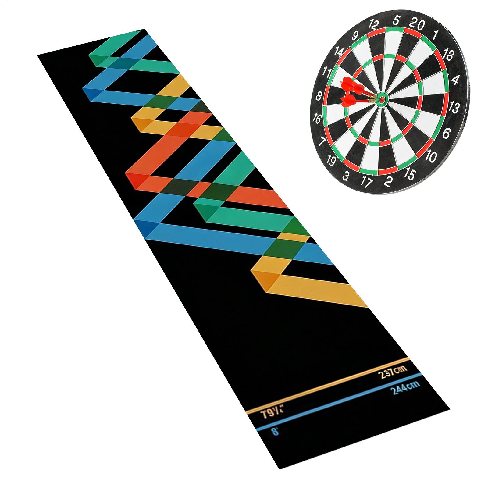 Protective Dart Rug Mat Dart B - Throw Distance Board ulasan dan harga